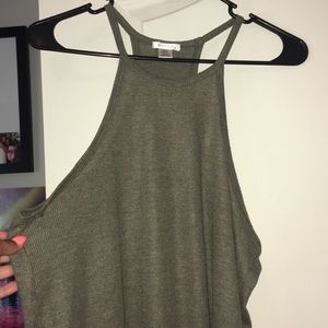 olive green tank